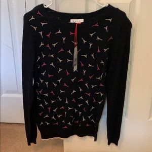 Eiffel Tower sweater NWT